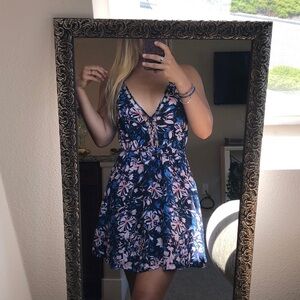 Adorable strappy floral dress